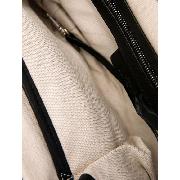 Women's Fur Bag's Designer Michael Kors Black Rabbit Fur Silver Tone Chain Strap - Picture 7 of 14